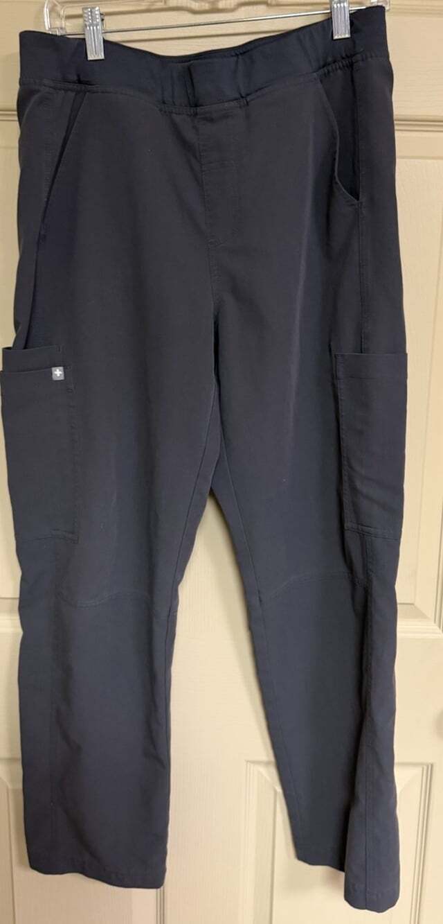 Figs Axim Gray  Scrub Pants MEDIUM Short Size MS T2001S